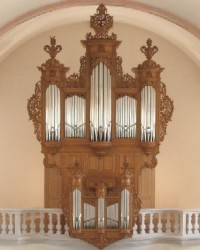  rekonstruierte Sibermann-Orgel 